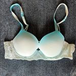 No Boundaries Aqua Lace Bra Sz. 34B Photo 0