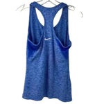 Nike  Women's Blue Racerback Tank Top Size M Yoga Running Athletic Dri-fit Photo 8