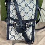 Gucci GG 1955 supreme monogram horse bit Crossbody bag made in Italy Photo 0