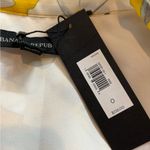 Banana Republic  yellow floral longsleeve preppy boho tiered tie maxi dress 0 NWT Photo 4