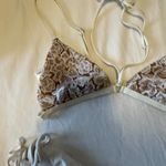 Blue Life White Lace Bikini Photo 2