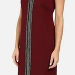 Laundry by Shelli Segal NWOT Laundry by Shelli Sagal burgundy beaded sequin dress Photo 1