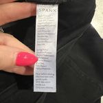 Spanx  Sz Large Jean-ish Ankle Leggings Black Stretch Pant Shaping Crop Women's Photo 7