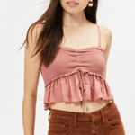 PacSun LA Hearts Ruffle Smocked Tank Photo 0