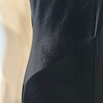 VTG Y2K 90s Marian & Maral Black Velvet Sleeveless Maxi Dress Gothic Witch Small Photo 8