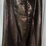 Tory Burch Black and Gold Pencil Skirt 12 EUC Photo 8