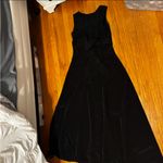 Cousin’s Concert Attire Black Tank Concert Maxi Dress Tie Back 4 Photo 4