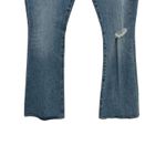 frame denim Frame Le High Flare Jeans Denim Crystal Shores Rips Blue Size 32 Photo 6