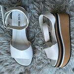 Alias Mae Oasis white leather chunky platform sandals women’s shoe size 8 Photo 1