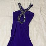 Sherri Hill NWT  Keyhole Purple Prom Dress Photo 4