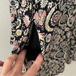 Boden Floral Western Mini Shirt Dress 10R Black Size undefined Photo 6