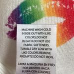 Wildfox  white Miami pride rainbow kiss drawstring shorts XS Photo 6