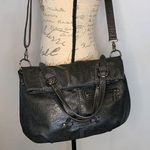Nine West faux leather fold over convertible crossbody bag 15x13x3” Photo 0