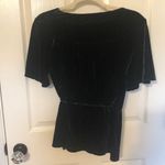 June and Hudson  velvet wrap top Photo 2