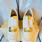 Michael KORS TRAINER MESH MK LOGO GOLD CREAM ELASTIC Sneakers Size 7 Photo 1