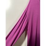 Splendid Women’s Orchid Dip Dye Long Sleeve Relaxed Fit Sweater Size Large Photo 4