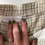Bette & Court dress shorts. Size 10. Plaid. Pockets at sides and back Black Photo 1