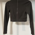 Set Active  Cropped Full Zip Long Sleeve Photo 0