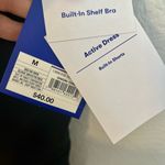 JoyLab  Black Active Dress | Built-In Shelf Bra Athletic Tennis Dress Size M NWT Photo 2