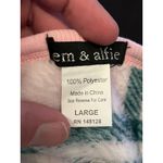 Em & Alfie Sleep Romper Womens Large Pink Blue Plaid Fleece Pajamas Loungewear Photo 5