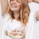 Aerie NWT OFFLINE By Unstoppable Oversized T-Shirt White Large Photo 0