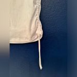 Good American  Women’s Ruched White Tank Top Size 5 Photo 6