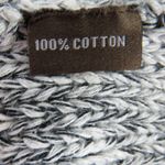 J. McLaughlin  Gray Tweed Fringe Herringbone Jacket Cardigan with Pockets XL Photo 4