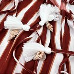 We Wore What NWT  Kaia Jumper in Burnt Henna Striped Size S Photo 6