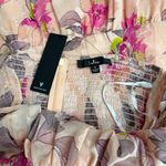 Lulus Tea Party Chic Pink Floral Print Tie Photo 5