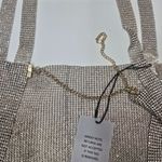 superdown Mackenzie Crop Top in Gold Photo 6