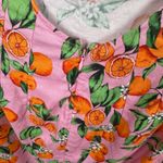 Finders Keepers NWT  Aranciata Mini Dress Sz 6 Pink Clementine Linen Summer Girly Photo 2