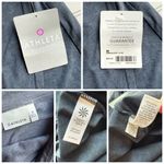 Athleta Ribbon Skirt Faux Wrap Blue Size Medium NWT #68408 Pull On Photo 2