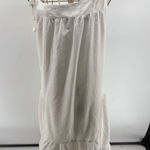 Haute Hippie  Long Dress Women’s White Boho Ruffle Smocked Preppy Size XL Photo 0