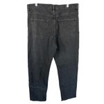 Free People NWT Boyfriend Bren Distressed Black Magic Jeans Beach Grunge Size 31 Photo 4