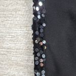 Nanette Lepore  Sequin Tuxedo Pants Women Small Black Pull On Dressy NEW Photo 6