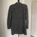 Vince  Boucle Gray Wool Blend Chunky Cardigan Long Sweater Stretch cashmere Photo 4