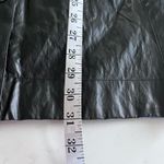 ZARA  bloggers favorite faux Leather mini shirt dress size M  NWT Photo 11