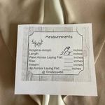 ZARA  Beige Tan Flutter Flowy Keyhole Closure Flowy Women’s Blouse SZ XS #1692 Photo 6