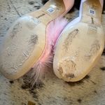 LARROUDE Barbie Marilyn Mule In Tulip Pink Feather Kitten Heel Size 7 Photo 6