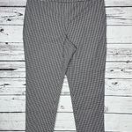 Talbots Petite NWT 16P Black & White Gingham Check Slim Leg Chatham Ankle Pants Photo 0