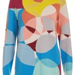 Gabriela Hearst Muscovite Knit Sweater in Multi Cashmere XS msrp 1550 Blue Photo 0