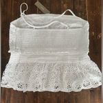 J.Crew NEW! Jessie Eyelet Peplum Top in White Photo 2