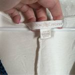 Boston Proper White Embroidered Swing Top Photo 1