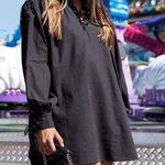 RE/DONE $495 NWT WASHED BLACK PIRATE BLACK DRESS SZ SMALL Photo 1