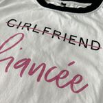 Miss To Mrs White Girlfriend To Fiancé T-Shirt Photo 3