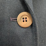 Pendleton Vintage 1980s  Navy Wool Blazer Minimalist Officecore Size 6 Petite Photo 5