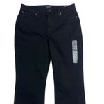 J.Crew Factory Flare crop black jean in all Photo 6