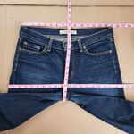 J Brand 818 Jeans Dark Wash Blue Denim Stretchy Flared Leg Wide Leg 28x29 Photo 7