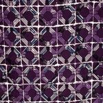 Chico's Shirt Womens Medium 1 Purple Geometric Tunic Top Travelers Slinky Travel Photo 5