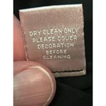 Rebecca Taylor  Shirt Womens 6 Black Silk Beaded Embellished Flowy Tank Top Photo 8